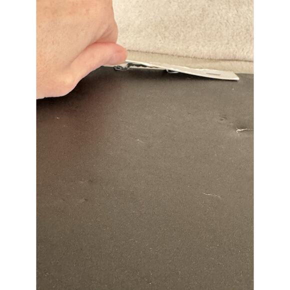 Hobby Lobby Framed Wall Sign Plaque “Let’s Stay Home” Black White Farmhouse 12” - Picture 8 of 8